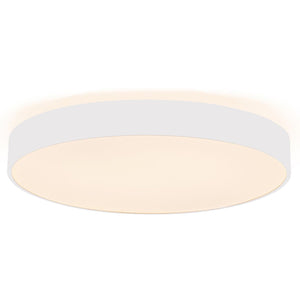 Plafoniera rotonda LED 95W CCT 3000K 4000K MENKAR 800 lampada 80cm luce soffitto negozio ufficio 230V COLORE BIANCO