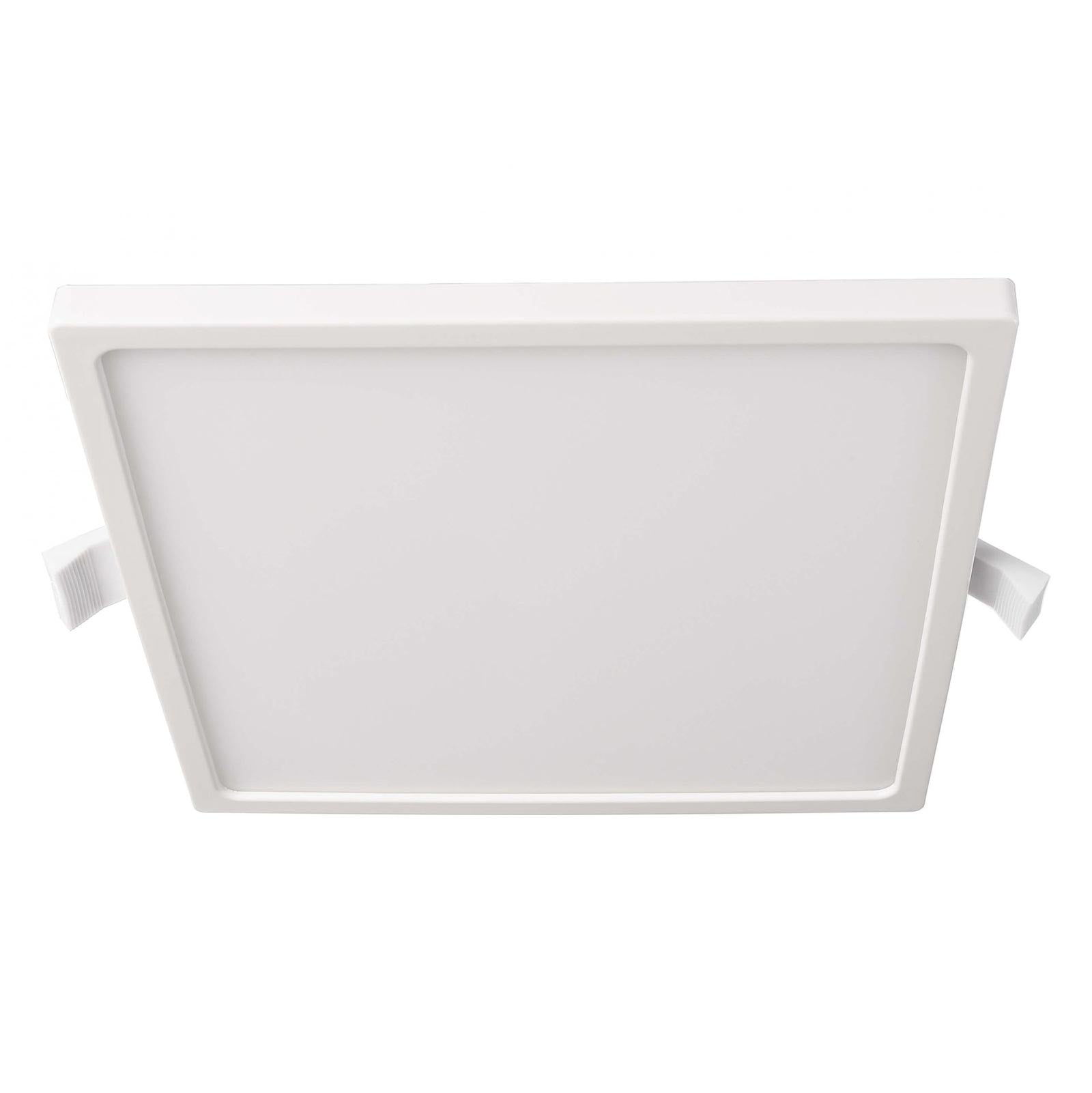 Alya Plafoniera quadrata incasso faretto moderno LED 12W pannello luce interni soffitto ufficio negozio 230V LUCE 2700K