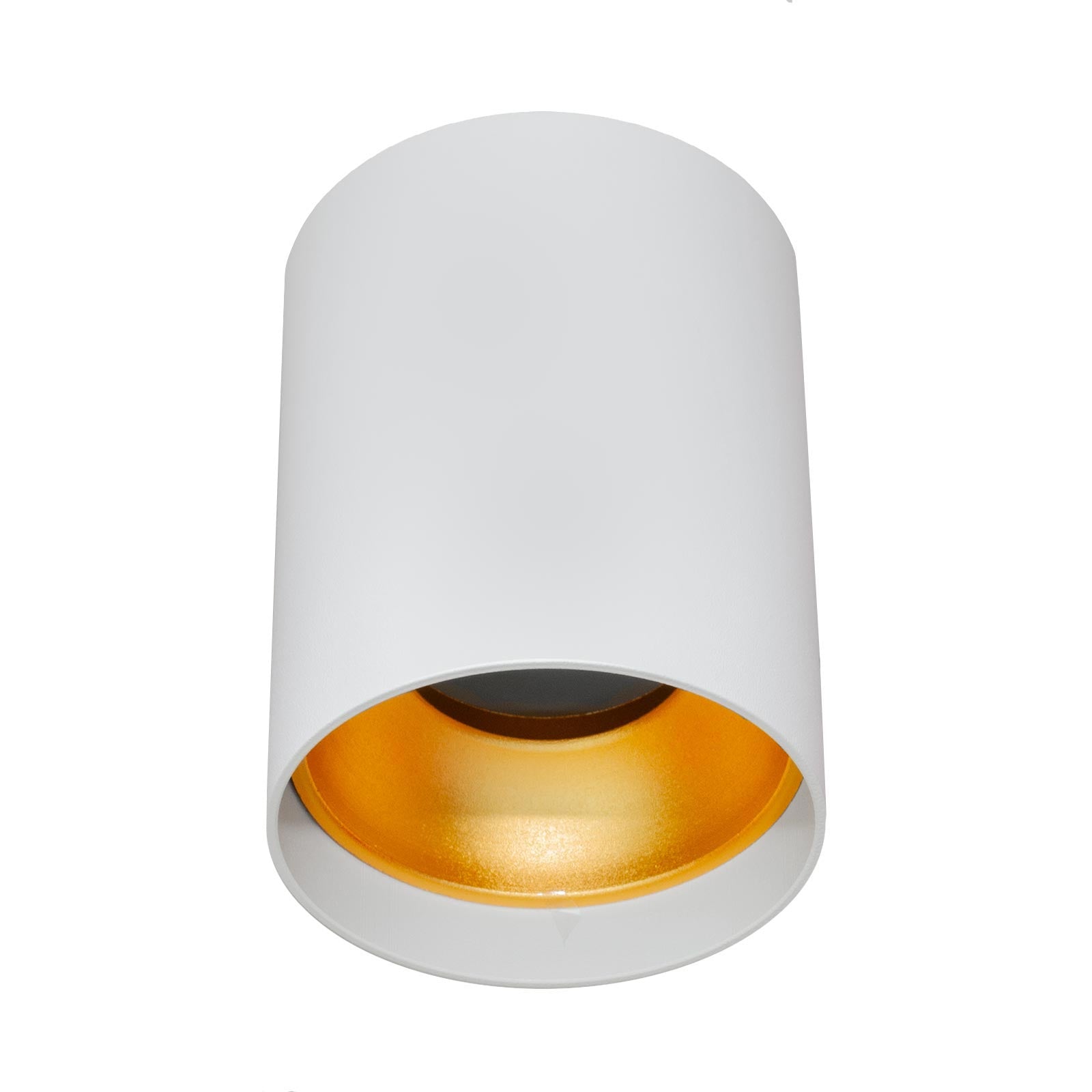 NIKOS plafoniera moderna faretto bianco oro GU10 LED luce soffitto bagno cucina ingresso vetrina negozio 230V