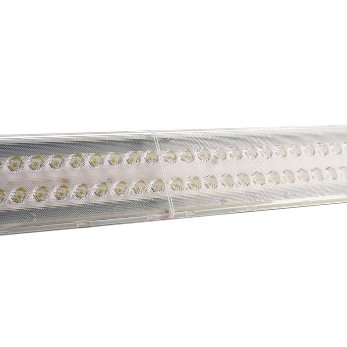 Faretto orientabile per binario trifase LED 20W 4000K lampada 60cm luce negozio vetrina ufficio 230V BIANCO