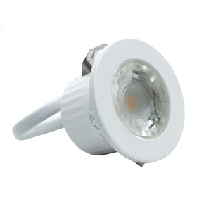 Mini faretto SPOT moderno bianco LED 3W incasso 35mm tondo luce soffitto interni mensole ripiani mobili cucina cappa 230V 4000K