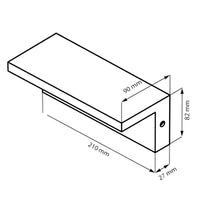 Lampada da tavolo tripode G9 sfera vetro bianco luce comodino scrivania ufficio camera letto colore bronzo dorato 230V