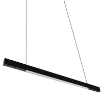 Barra pendente 42W CCT da 3000K a 6500K lampada doppio LED sospensione lineare resa 272W luce scrivania ufficio studio 230V