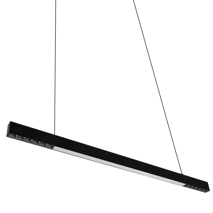 Barra pendente 42W CCT da 3000K a 6500K lampada doppio LED sospensione lineare resa 272W luce scrivania ufficio studio 230V