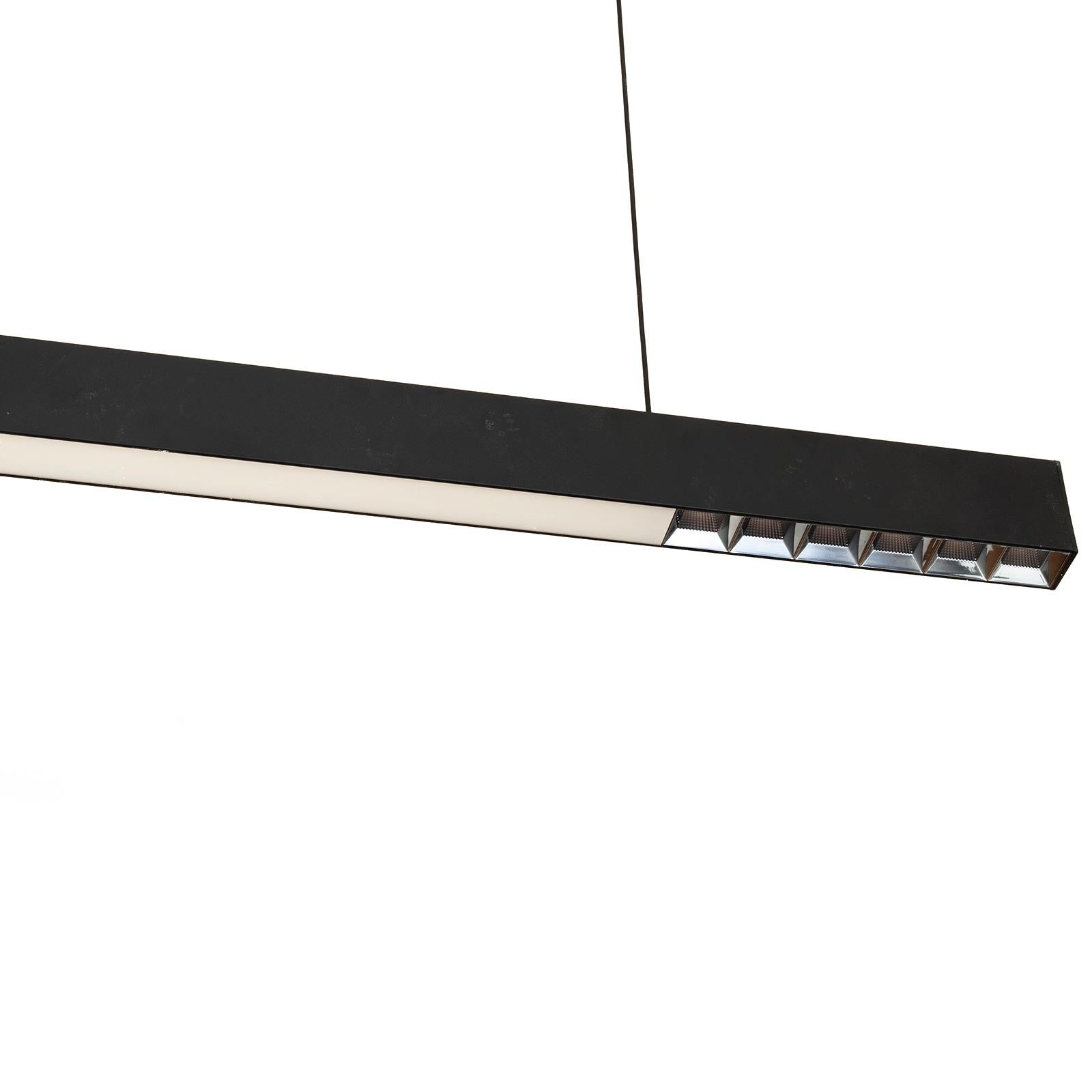 Barra pendente 42W CCT da 3000K a 6500K lampada doppio LED sospensione lineare resa 272W luce scrivania ufficio studio 230V