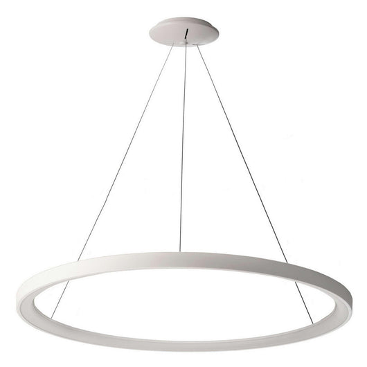 MEROPE 800 lampadario pendente LED 60W CCT dimmerabile lampada sospensione circolare 78cm luci cucina ristorante pizzeria ufficio 230V BIANCO