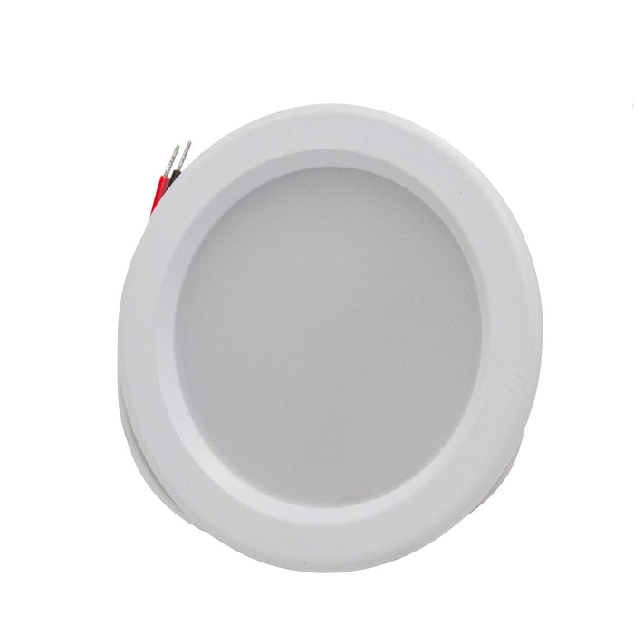 Faretto slim LED 3W bianco incasso 60mm diffusore opaco basso consumo luce moderna cappa cucina mensole mobili IP20 230V 6500K