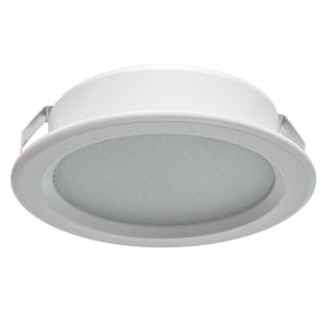 Faretto slim LED 3W bianco incasso 60mm diffusore opaco basso consumo luce moderna cappa cucina mensole mobili IP20 230V 6500K