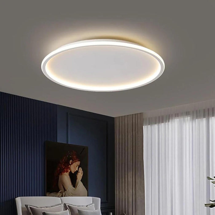 Plafoniera LED 43W CCT interruttore da 3000K a 6500K rotonda luce indiretta cerchio luminoso soffitto bagno cucina 230V 50cm