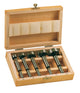 1assortimento assortimento 5 punte x cerniere (mm.15-20-25-30-35) cod:ferx.20309