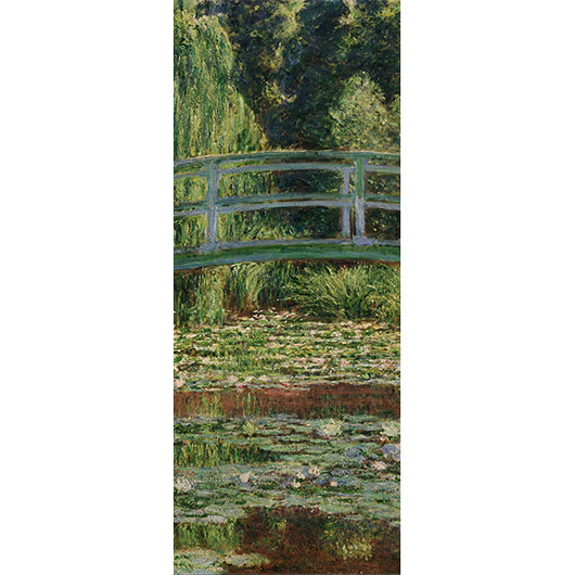 Decorazione per Porta Autoadesiva Facile da Applicare 210x83 cm Door Cover Monet Ponte Giapponese