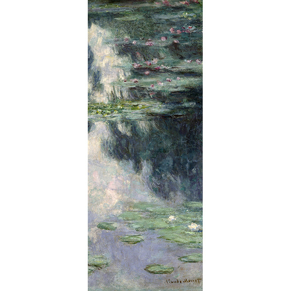 Decorazione per Porta Autoadesiva Facile da Applicare 210x83 cm Door Cover Monet Ninfee