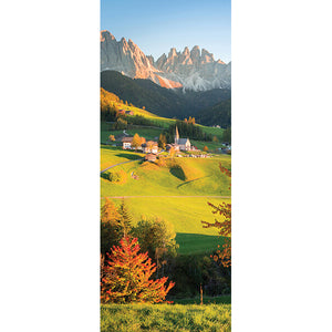 Decorazione per Porta Autoadesiva Facile da Applicare 210x83 cm Door Cover Dolomiti