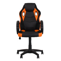 Sedia Gaming 59x120 cm in Similpelle Arancio