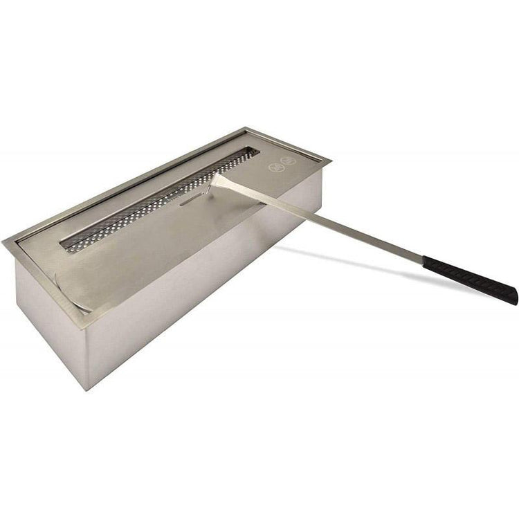 Bruciatore a Bioetanolo per Camini 45x18,7x9,5 cm 3,5L in Acciaio Inox