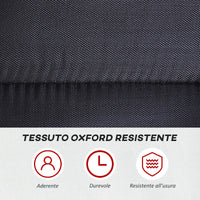 Giubbotto Zavorrato Unisex 20Kg 38 Pesi Singoli in Tessuto Oxford Nero e Rosso