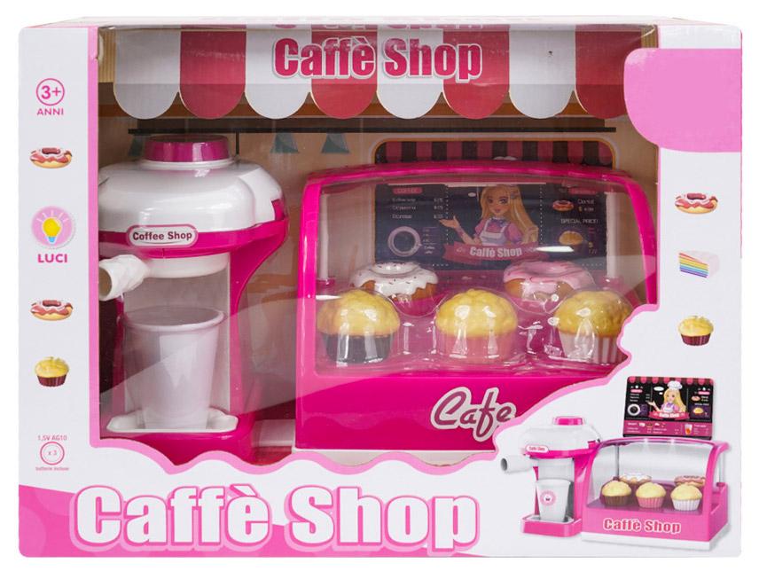 Caffettiera Giocattolo per Bambini con Luci Caffè Shop