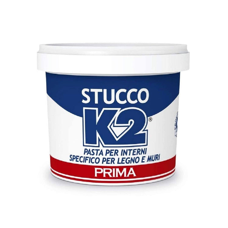 K2 Bianco 5Kg-Stucco Riempitivo In Pasta Per Interni Ideale Per Applicazioni Su Legno E Muri-Bigmat