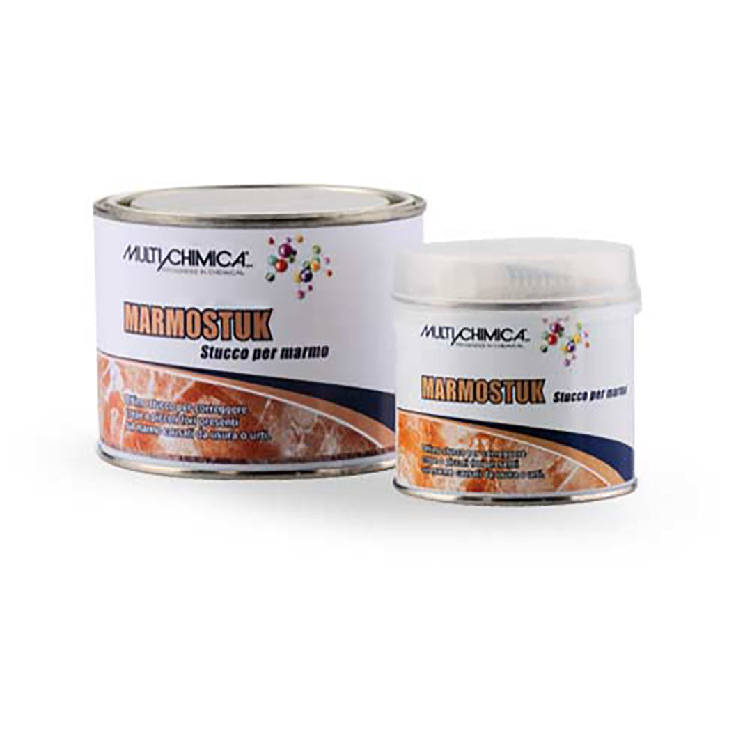 Stucco per marmo riparazione crepe e piccoli fori 500 ml Multichimica Marmostuk