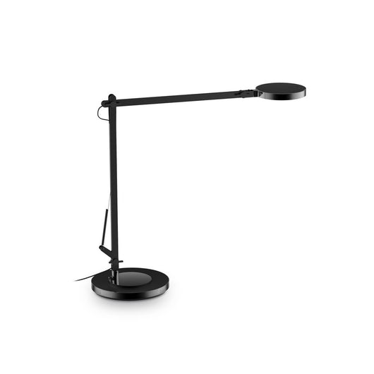 Lampada Da Scrivania Moderna Futura Alluminio-Plastiche Nero Led 12,5W 4000K