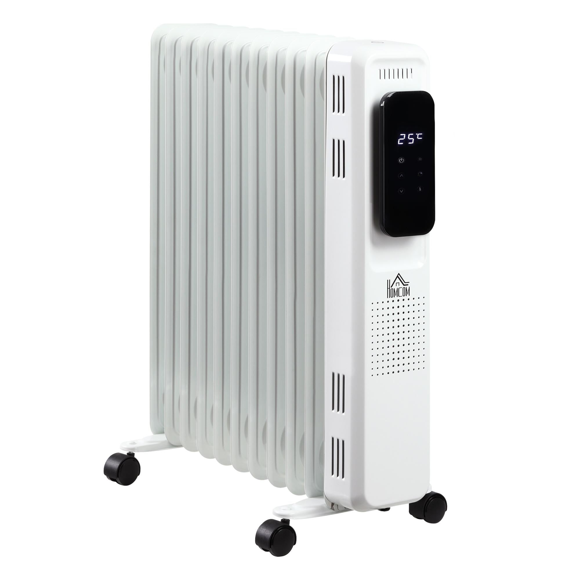 Stufa Termosifone ad Olio 2720W 11 Elementi Bianco