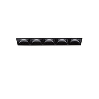 Modulo Lika Alluminio Nero Led 12W 3000K Luce Calda