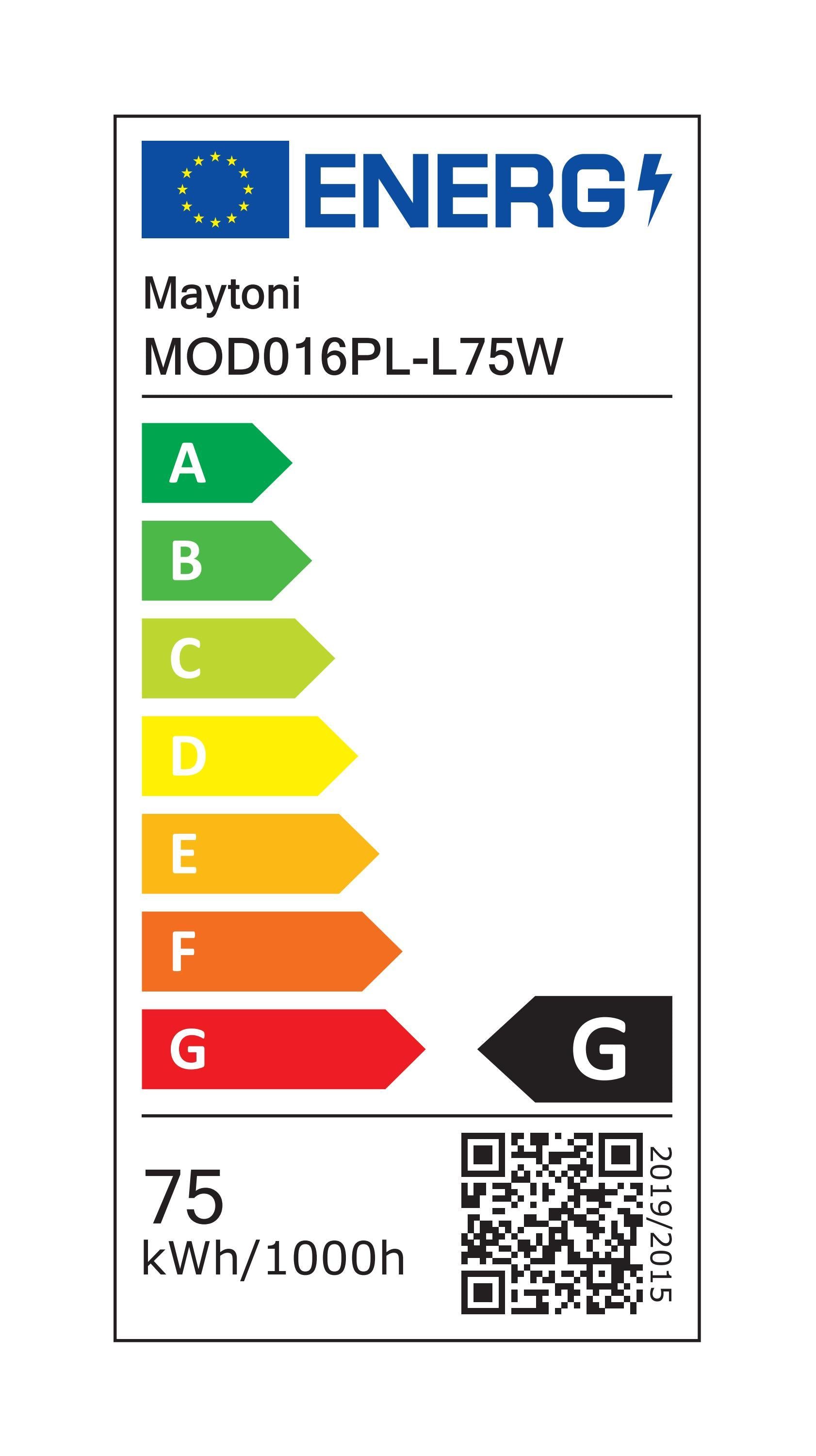 Lampada pendente Modern in Alluminio Line Bianco