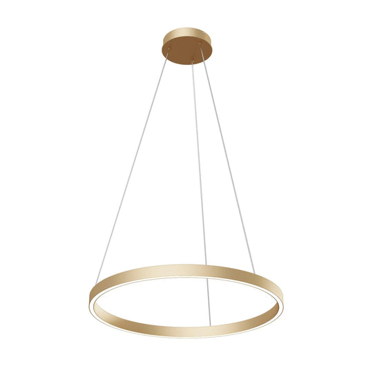 Lampada pendente Modern in Alluminio Rim Ottone