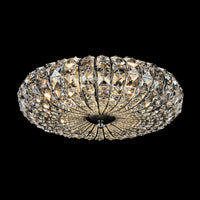 Lampadario Modern in Metallo Broche Nickel