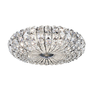 Lampadario Modern in Metallo Broche Nickel