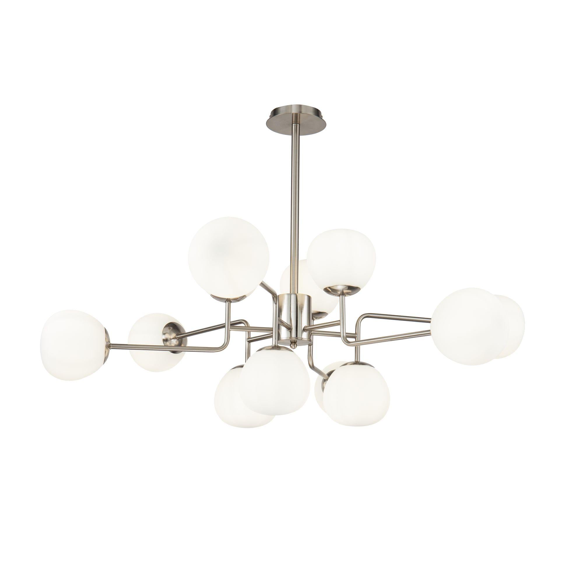 Lampadario Modern in Metallo Erich Nickel