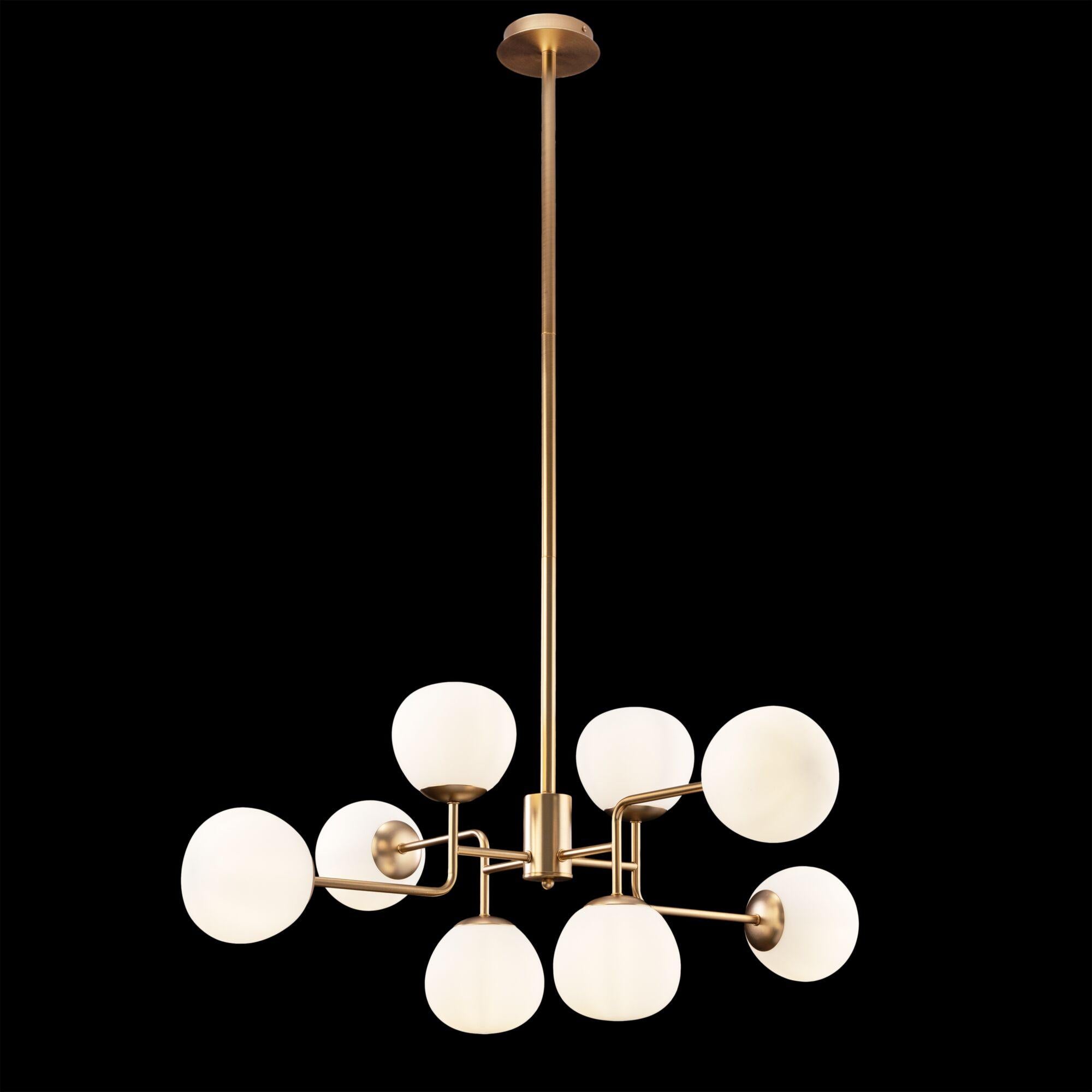 Lampadario Modern in Metallo Erich Ottone