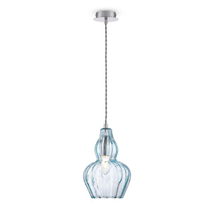 Lampada pendente Pendant in Metallo Eustoma Nickel