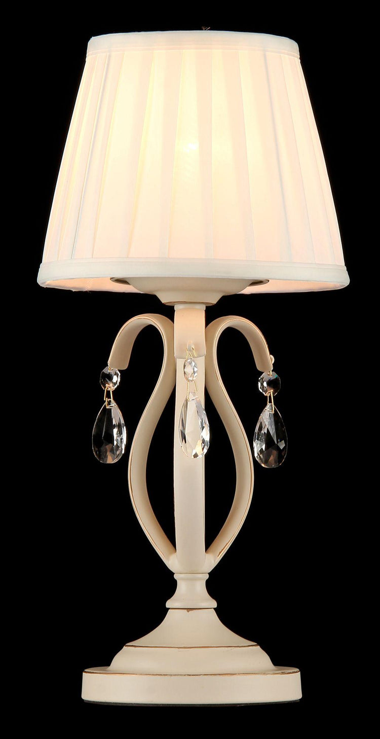 Lampada da tavolo Elegant in Metallo Brionia Beige