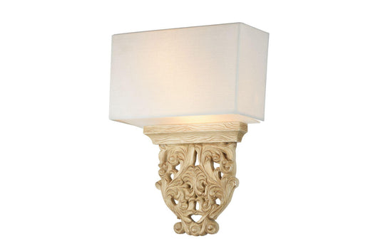 Lampada da parete House in Metallo Albero Beige