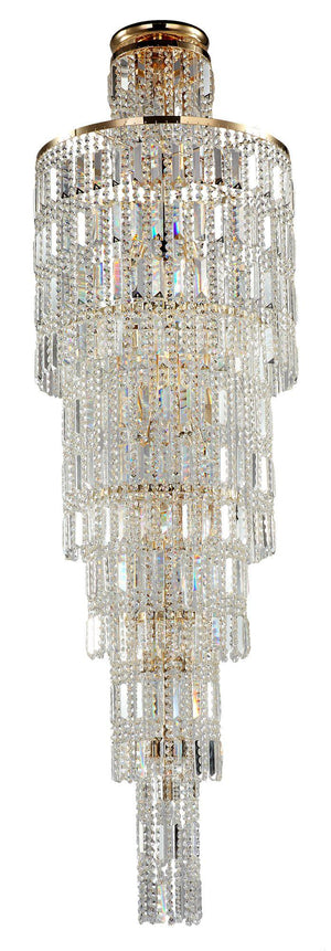 Lampadario Royal Classic in Metallo Niagara Oro