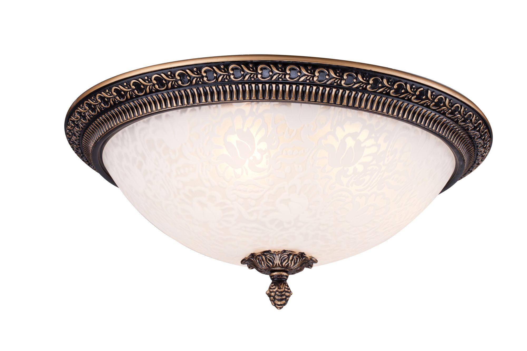 Plafoniera Ceiling & Wall in Metallo Pascal Bronzo Antique