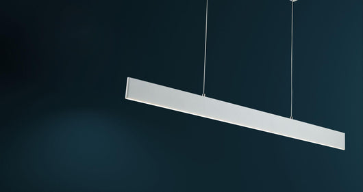 Lampada pendente Pendant in Metallo Step Bianco