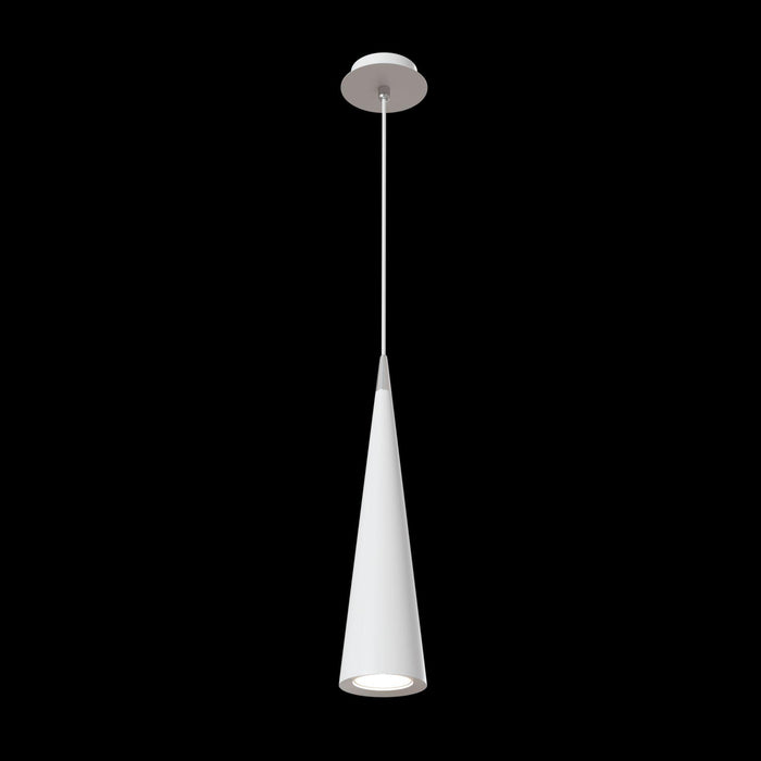 Lampada pendente Pendant in Metallo Nevill Bianco