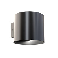 Lampada da parete Ceiling & Wall in Alluminio Rond Nero