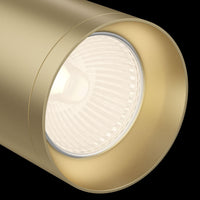 Plafoniera Ceiling & Wall in Alluminio Focus Opaco Oro