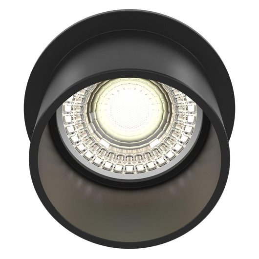 Faretto da incasso Downlight in Alluminio Reif Nero