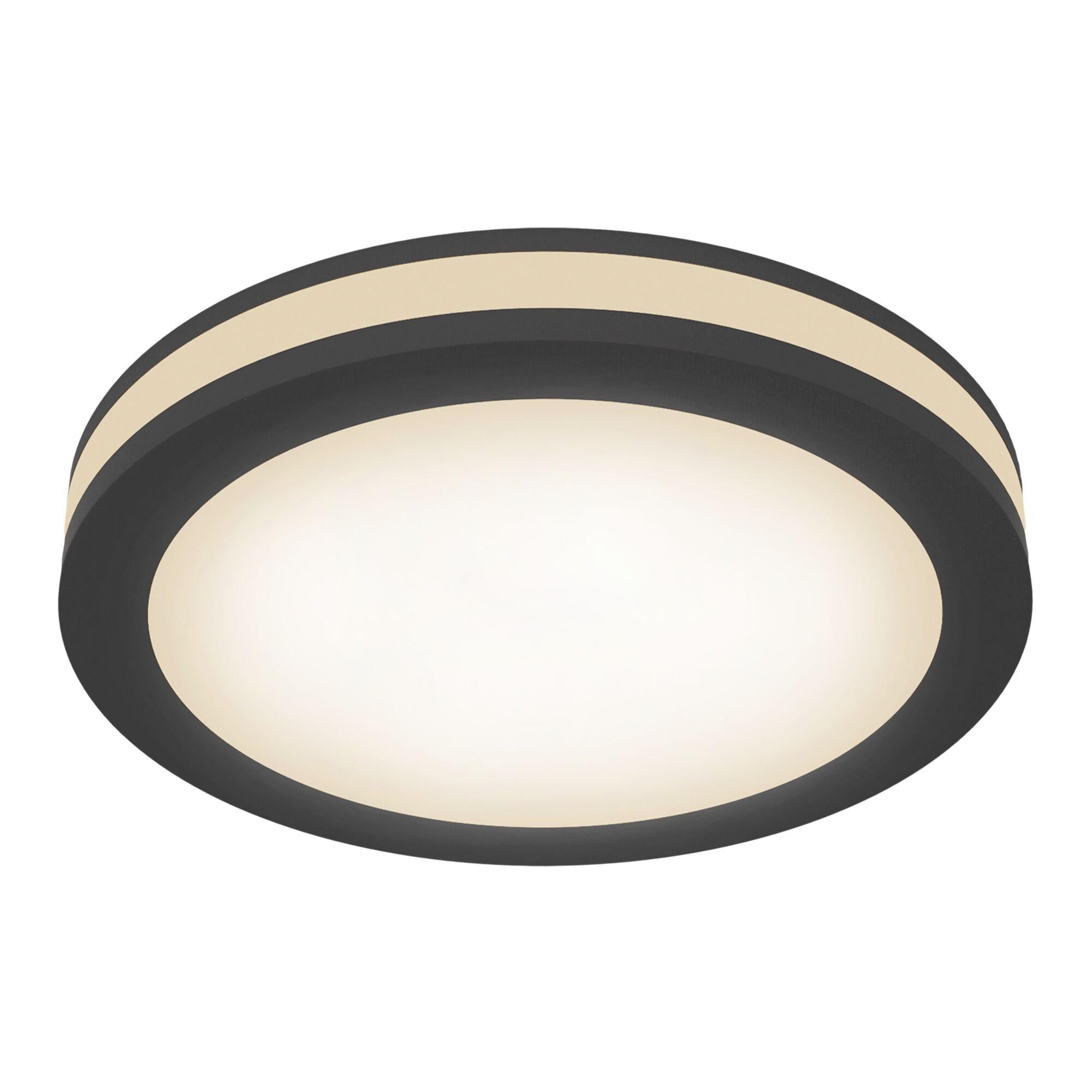 Faretto da incasso Downlight in Alluminio Phanton Nero