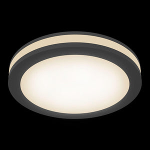 Faretto da incasso Downlight in Alluminio Phanton Nero