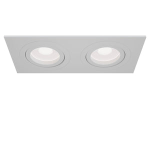 Faretto da incasso Downlight in Alluminio Atom Bianco