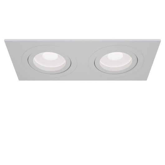 Faretto da incasso Downlight in Alluminio Atom Bianco