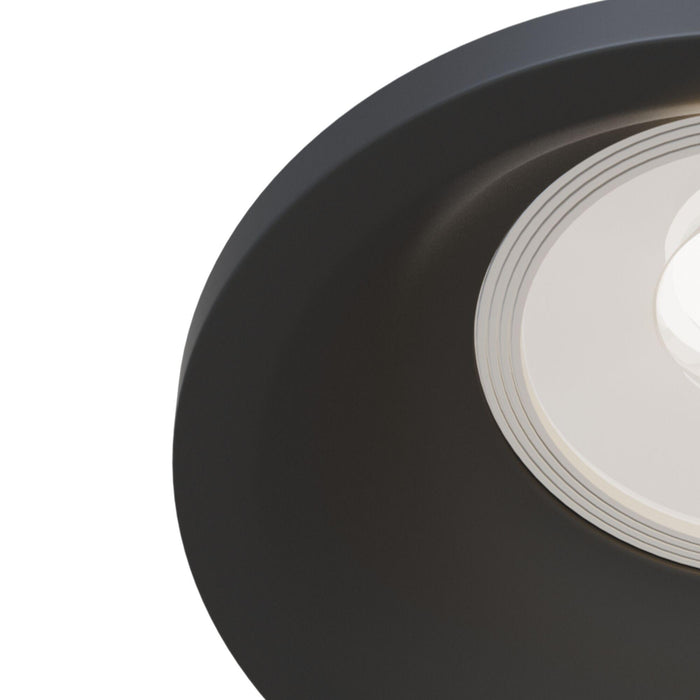 Faretto da incasso Downlight in Alluminio Slim Nero