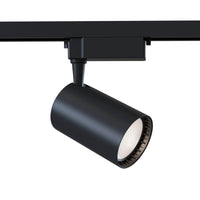 Faretto a LED per Sistema Illuminazione Binario 17W 4000K in Alluminio Vuoro  Nero