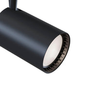 Faretto a LED per Sistema Illuminazione Binario 17W 4000K in Alluminio Vuoro  Nero