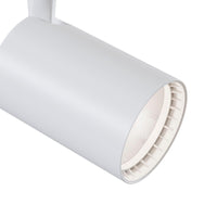 Faretto a LED per Sistema Illuminazione Binario 12W 4000K in Alluminio Vuoro  Bianco